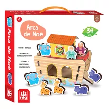 Brinquedo Monta E Brinca Arca De Noé Didatico Infantil Nig