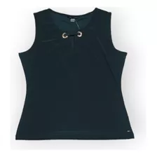 Blusa Tommy Hilfiger De Mujer Talla Grande Verde Oscuro