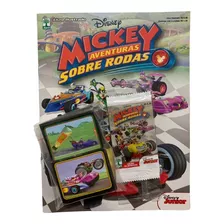 Álbum Mickey Aventuras Sobre Rodas Compl. Fig Solta P/ Colar