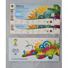 2 Ingressos Futebol Copa Do Mundo 2014 Jogo 50