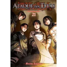 Ataque Dos Titãs Vol. 21: Série Original, De Isayama, Hajime. Editora Panini Brasil Ltda, Capa Mole Em Português, 2017