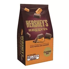 Pepitas De Hershey Chocolate Con Leche W / Caramelo Y Almend
