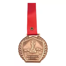 10 Medallas Deportivas Ajedrez Mg016