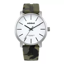 Reloj Mistral Hombre Gti-2215-07 Resina Sumergible Camu