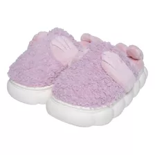 Pantufla Foquita Mujer Lila Topsoc