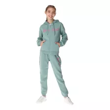 Conjunto Niña Deportivo Pants Sudadera Pantalon Felpa