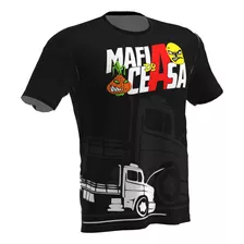 Camisa Camiseta Caminhão Caminhoneiro Mafia Do Ceasa