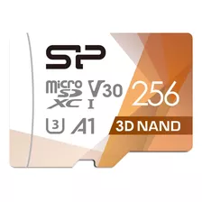 Micro Sd 256gb Silicon Power Clase 10 U3 Sdxc V30 