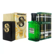 Perfume Handsome Verde + Billion Masculino 100ml