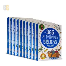 Pack 10 Unidades 365 Atividades Bíblicas