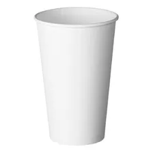 Vaso Para Café 16 Oz Ecoshell® Biodegradable, Blanco, 50 Pz