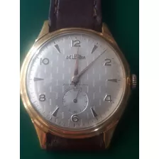 Antiguo Reloj Delbana A Cuerda Funcionando Bien 