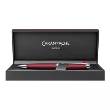 Caneta Esferográfica Caran D'ache Léman Burgundy Matt