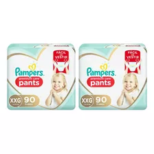 Kit 2 Fraldas Pampers Pants Premium Care Xxg 90