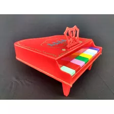 Brinquedo Antigo Mini Piano Raro Da Mattel