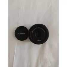 Lente Canon 40mm Pancake Com Filtro