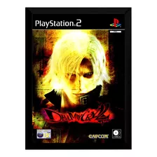 Quadro Decorativo Capa A3 33x45 Ps2 Devil Maycry 2