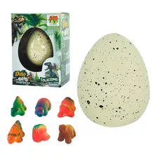 Ovo De Dinossauro Brinquedo Choca Surpresa C/ 6 Cm