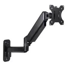 Suporte Para Monitor De Parede A Gás 17 A 32 Articulado Vesa Cor Preto