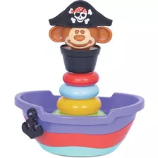 Brinquedo Educativo Baby Pirata Caixa