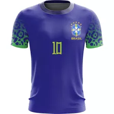 Camiseta Camisa Brasil Pais Seleção Neymar Jr Envio Hoje 02