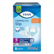 Fraldas Para Adultos Tena Dermacare Slip G X 8 U