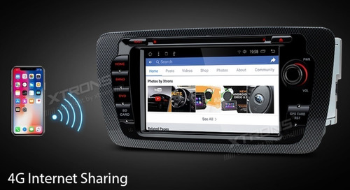 2k Seat Ibiza 2010-2015 Estereo Android Dvd Gps Touch Radio Foto 4