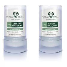 Kit 2 Desodorantes Cristal Natural - 120g Frete Grátis