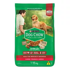 Ração Dog Chow Cães Adultos 15 Kg