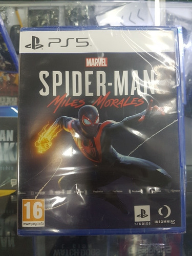 Juego Ps5 Spider-man Miles Morales Sellado Mundo Games 