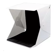 Mini Estúdio Box Fotográfico Com Luz Led Portátil