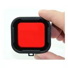 Filtro De Buceo Rojo Para Gopro Hero 4