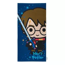 Toallon 70x130 Piñata Harry Potter Color Azul