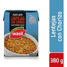 Lentejas Con Chorizo Wasil Tetra 380 G