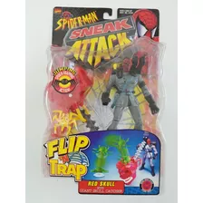 Red Skull Spiderman Sneak Attack Figura Original Toybiz 