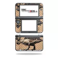 Mightyskins - Piel De Fibra De Carbono Para Nintendo 3ds Xl