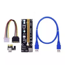 Pci-e 1x To 16x Cartão Extensor Placa Riser 006c