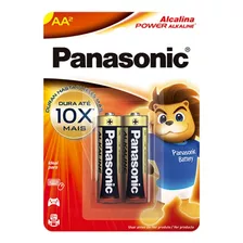 Pilha Pequena Aa Alcalina (c/02 Und) - Panasonic