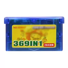 Cartucho De Juego Gba 369en1 Compatible Con Game Boy Advance