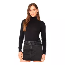 Blusa Colcci Slim Ou24 Preto Feminino