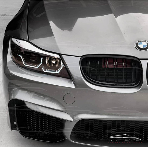 Facia Lip Bumper Bmw Serie 3 E90 Estilo M4 2009-2012 Foto 4