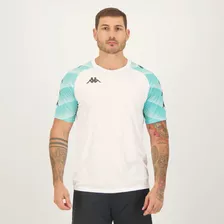 Camisa Kappa Raglany Branca