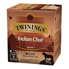 Te Twinings Indian Chai 5 Cajas X10 Saquitos Importado 