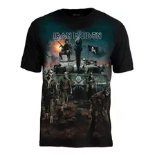 Camiseta Premium Iron Maiden A Matter Of Live And Death