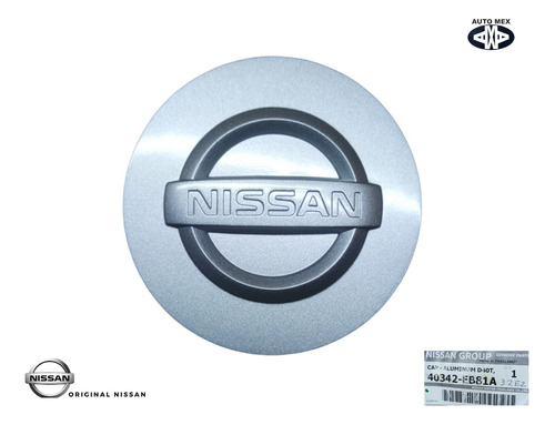 Centro Rin Aluminio Nissan Np300 Frontier 2015-2020 Original Foto 2