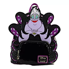 Loungefly Mini Mochila Ursula Sequin Lentejuela Villanas 