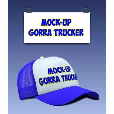 Mockup Gorra Trucker Editable Colores Cambiables Psd 2020.