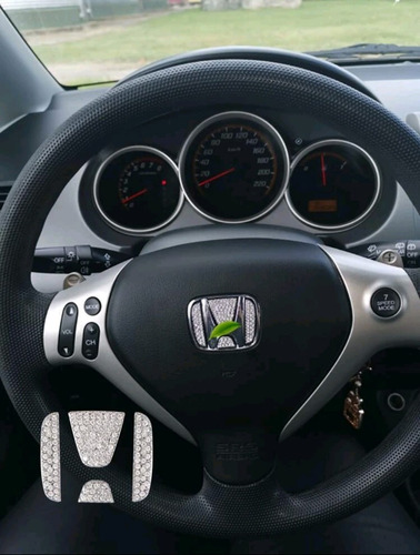 Calcomania Emblema Volante Para Honda Civic Hr-v Diamantes Foto 5