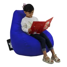 Puff Sillón Kids Cómodo Y Liviano Acabado Lona Nylon