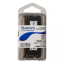 Memoria Sodimm Quaroni Ddr4 2666mhz 16gb Cl19